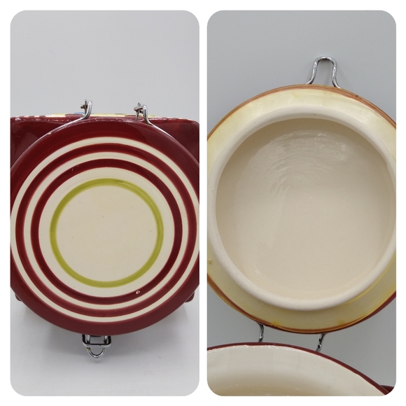 MSRF Inc Rooster Chicken Country Kitchen Ceramic Canister Vintage - Picture 7 of 12